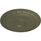 Ekena Millwork Caputo Ceiling Medallion (Fits Canopies up to 6"), Hand-Painted Painted Turtle, 24 1/4"OD x 1 1/2"P CM24CAPTF - alternate 3